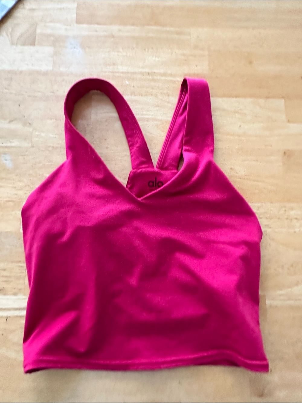 Alo crop tank top XS